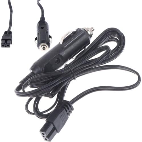 1.8M Suitable For All Car Cooler Box Mini Fridge Cable DC 12V Car Mini Fridge 2 Pin Connection Lead Cable Wire Plug