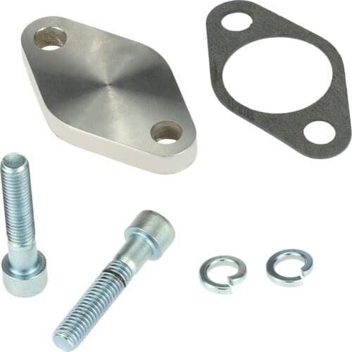 8mm EGR Valve Blanking Block Plates Kit with Gasket for BMW E53 E65 E66 E38 E39 E46 E90
