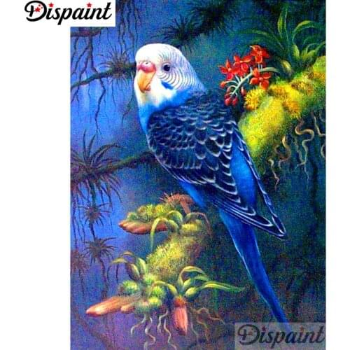Dispaint Full Square/Round Drill 5D DIY Diamond Painting "Animal bird scenery" Embroidery Cross Stitch 5D Home Decor A10970