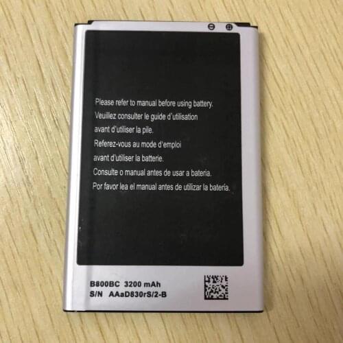 SAMSUNG Original Replacement Phone Battery B800BE 3200mAh For Samsung Galaxy Note 3 N900 N9002 N9005 N9006 N9008 B800BC With NFC