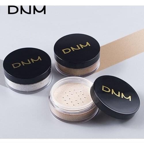 DNM High-gloss Loose Powder Makeup Pearlescent Powder Brighten Skin Long Lasting Waterproof Anti-sweat Make Up Control Oil TSLM1
