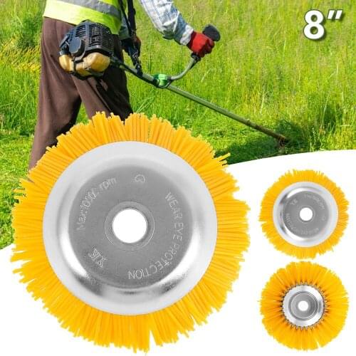 Garden Weed Brush Lawn Mower Grass Eater Trimmer Brush Cutter Tools Garden Grass Trimmer Head Weed Brush