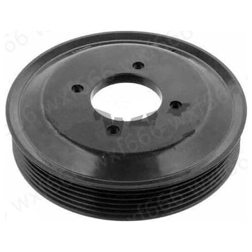 11517504077 Car Water pump pulley Belt pulley Suitable for E66b mwE53 735 740 745 750 X5 4.4 4.8 Booster pump pulley