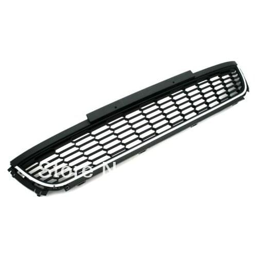 Car Styling Chrome Front Center Lower Grille For Volkswagen For VW Polo 6R