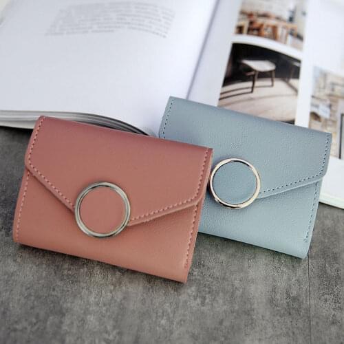 Women Wallets Small Luxury design Leather Purse Women credit Card holder For Women Clutch bag Women Purse Money bags Clip Wallet