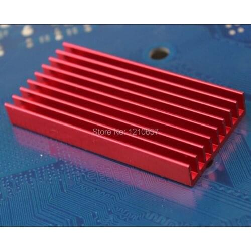 1pieces Aluminum Heat sinks Cooling Heatsink IC LED Cooler 60x30x8mm