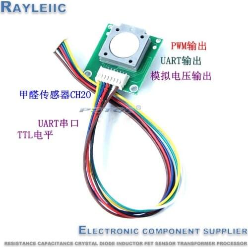 1PCS NEW Original ZE08-CH2O Formaldehyde gas detection module ZE08-CH2O electrochemical formaldehyde sensor module UART In Stock