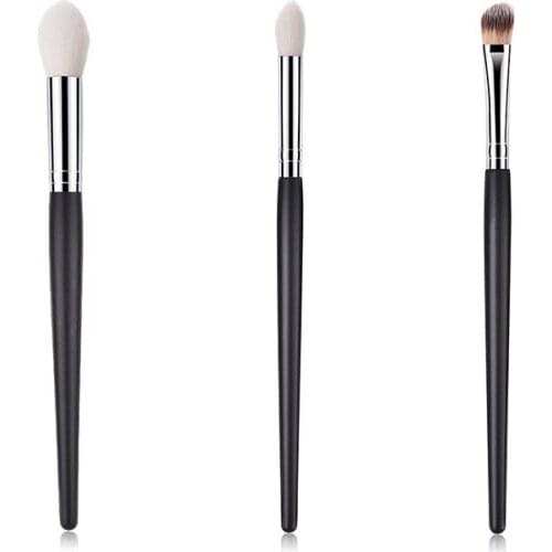 1Pcs Professional Eyeshadow Brushes 19cm Blending Eye Shadow Eyelash Pencil Brush Makeup Tool Top Quality PVC Packing