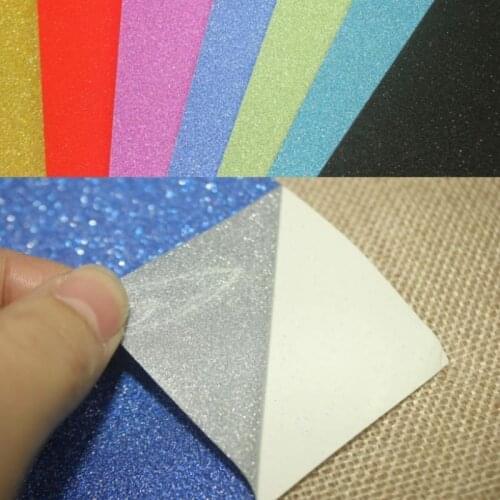 10PCS Sponge paper shiny color golden gold-plated mirror A4 for DIY paper art projects scrapbook paper book