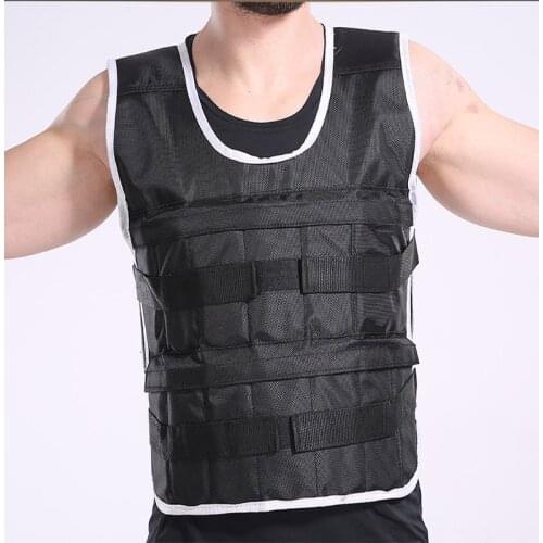 20kg Loading Adjustable Weight Vest Training Men Accessories Sport Boxing Fitness Gym Workout Exercise Equipment Gym Vest