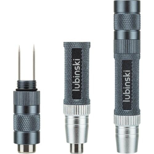 2021 New Arrival Guillotine 2 Size Cigar Cutter Stainless Steel 4 in 1 Multifunction Cuban Cigar Knife Holder Cigar Punch CT-030