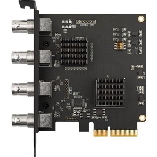 4-Channel SDI Built-in HD Video Capture Card for Multiple Applications