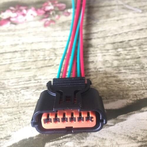 6 Pins PDC Parking Sensor Connector Wire Harness Reversing Radar Plug Pigtail For Hyundai Kia HP286-06021