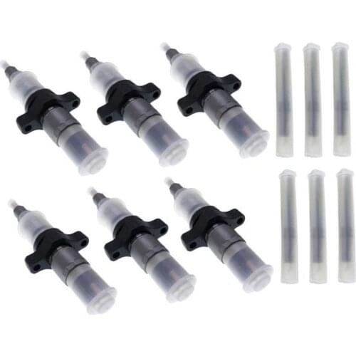 6PCS Fuel Injector 0445120238 0986435505 Fit for 04-09 Dodge Ram Cummins 325-45SAC 5.9L Diesel Engine