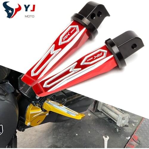 For KYMCO AK550 AK 550 2017-2020 2019 High Quality Motorcycle CNC Footrests Accessories Scooter Foot-Peg Pedal Modification Part