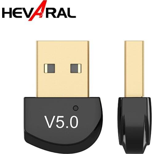 HEVARAL Bluetooth 5.0 Transmitter Wireless Dongle For Computer Wireless Mouse Adapter Stable Transmission Mini Adapter Dongle