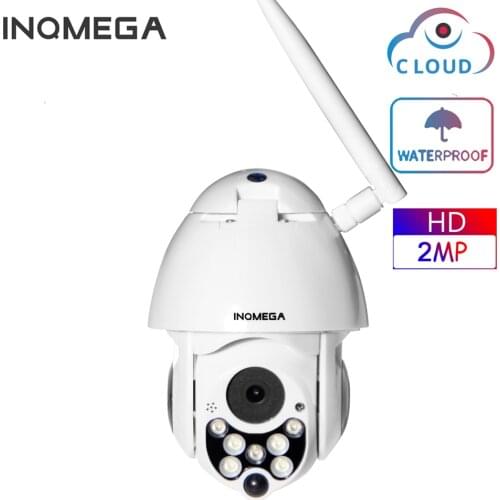INQMEGA Cloud 2MP PTZ IP Camera Network Speed Dome WiFi Wireless CCTV Camera Outdoor Security Surveillance Waterproof Camera