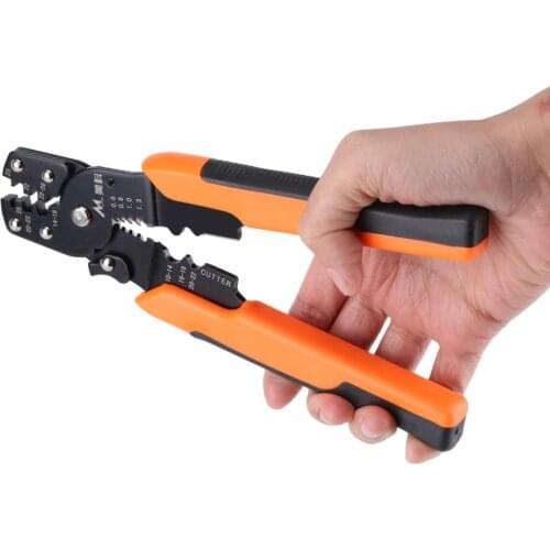 Multi-functional Wire Stripper Cable Cutter Crimper Wire Pliers Stripping Crimping Pliers Electrician Hand Tool