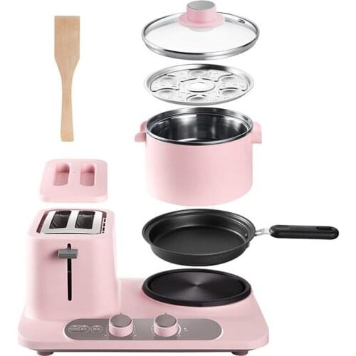 Breakfast Machine Multifunctional Three-in-one Family Sandwich Dormitory Pot Student Pot Electric Heating Pot Pizza Frying Pan
