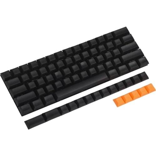 YMDK DSA Profile Blank 61 64 68 ANSI Keyset Thick PBT Keycap set For Cherry MX Mechanical Keyboard GH60 XD64 GK64 Tada68 SP64