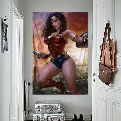 Wonder Movie Poster Wall Art Deco Painting Movie As Bedroom Living Hall Around Adult R18 Big Size Canvas Poster Painting
