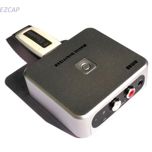 2017 new audio to digital capture Convert old analog music to mp3 save in to USB Flash Drive or SD Card,NO PC need,Free shipping