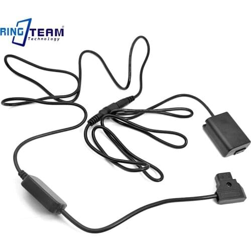 Power Tap D-Tap Cable PW20 DC Coupler for Sony Alpha A7 A7II A7R A7R2 A7S DSC-RX10 II A7000 A6500 A6300 A6000 NEX 5 6 7 Cameras