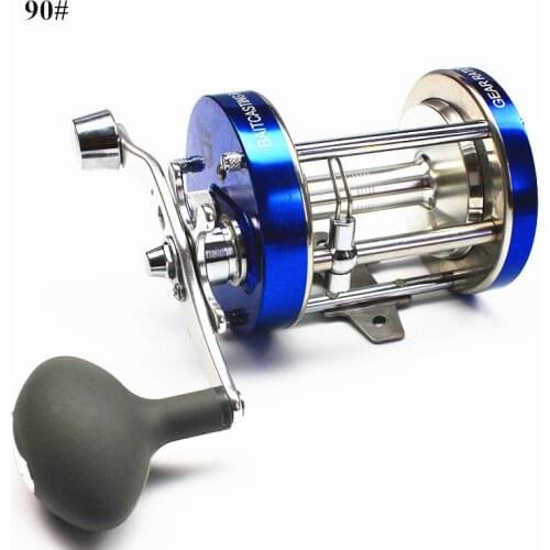 Spinning Fishing Reel for Big Fish Freshwater Saltwater Baitcasting For Sea Fishing Boat Full Metal Trolling Fly Drum Wheel