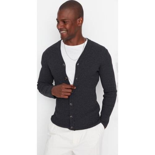 Мужские вязаные кардиганы Trendyol China At AliExpress