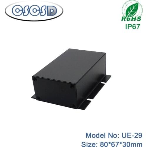 Waterproof projector enclosure waterproof control box project case aluminum project box enclosure case by CSCSD 80*67*30mm