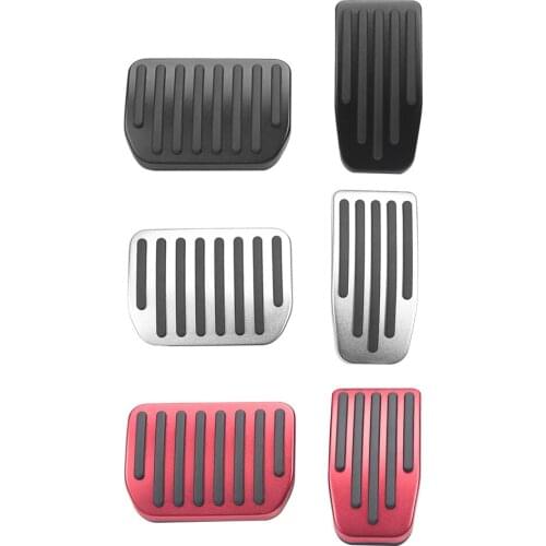 VODOOL For Tesla Model 3 Y 2021 Accelerator Brake Rest Pedal Aluminum Alloy Car Foot Pedal Pads Covers Accessories