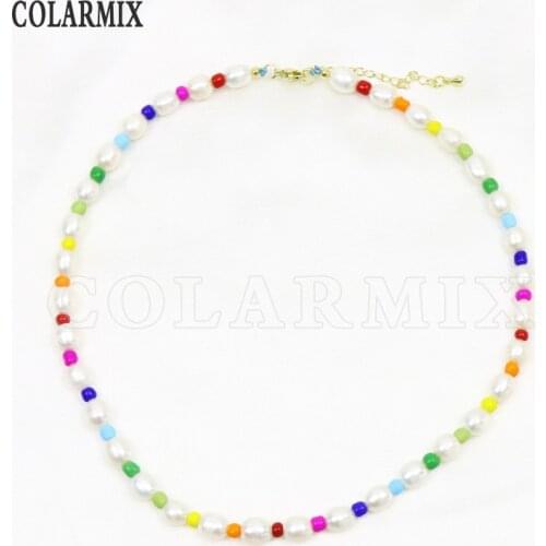 3 Strand Bohimia Jewelry Necklace Mix color Jewelry Beaded strand Jewelry Accessories Jewelry Necklace Gift 9879