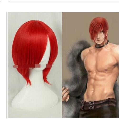 Zhao0790031815+_+SHIPPING>>>Iori Yagami - KOF The King Of Fighters Cosplay Wig