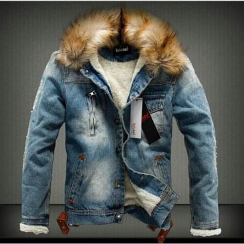 Zozowang Mens Denim Jackets