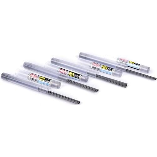 10pcs 0.5mm/ 0.7mm Pencil Lead 2B/ HB Mechanical Pencil Lead Art Sketch Drawing Color Lead School Office Supplies