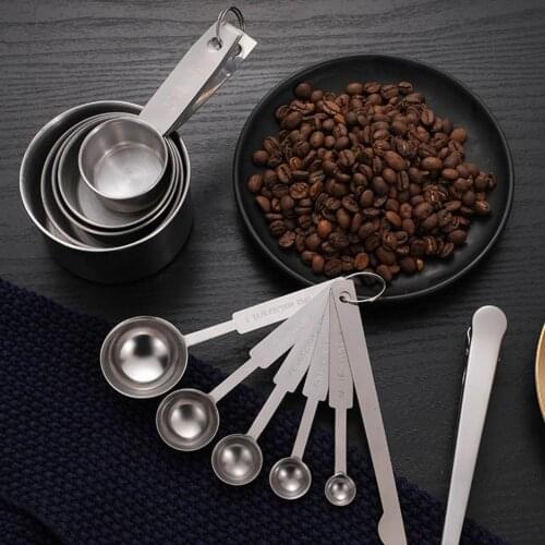 12pcs Kitchen Measuring Spoons Teaspoon Coffee Sugar Scoop Cake Baking Flour Measuring Cups Kitchen Cooking Tools