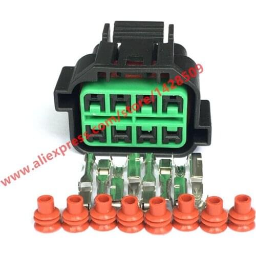 20 Sets 8 Pin HP066-08021 Automotive Headlight Plug For KIA K2 K3 K5 HYUNDAI Sonata MISTRA