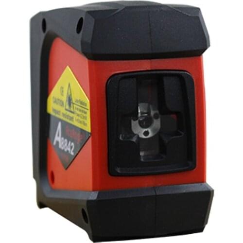 ACUANGLE A8842 Laser Level 360 Self-leveling Rotary 2 Lines 1 Point 635nm Nivel Laser auto nivelamento Portable Diagnostic-tool