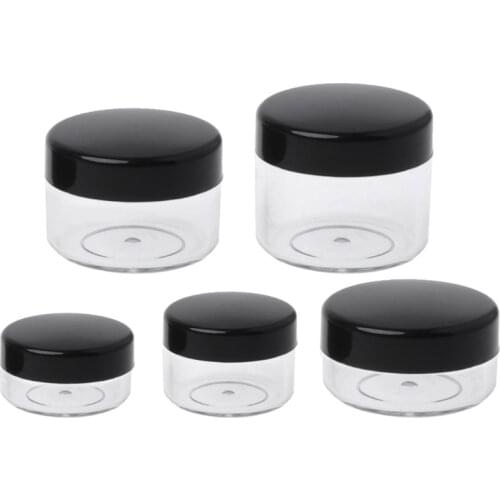 Makeup Jar Mini Sample Bottle Travel Cosmetic Pot Face Cream Container Nail Box Refillable Bottles