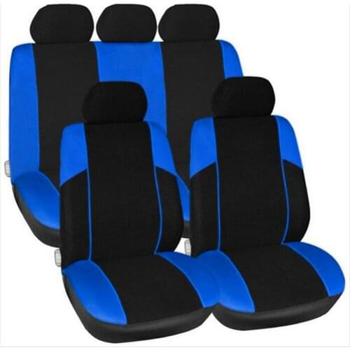 Car Seat Covers Universal Customized Set For Auto Blue Black For Truck SUV Car High Quality Free Shipping Hot sale 2016