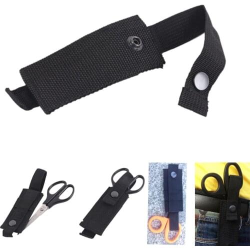 EMS Flashlight Knife Tool EMT case bag pouch Tactical Medical Fire shear Molle scissor Paramedic holster Attach emergent rescue