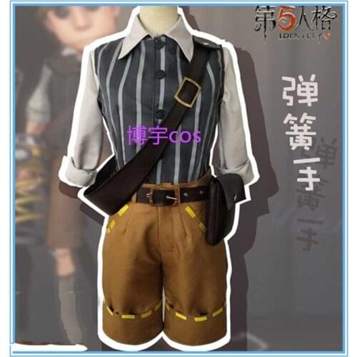 Game Identity V Cosplay Costumes Spring Hand Mercenary Nab Sabeda Cosplay Costume Hoodie Halloween Party Unisex Customized