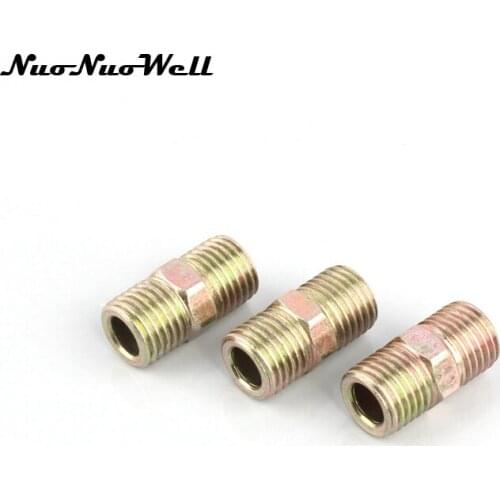 2pcs NuoNuoWell Iron M14 Male Thread Nipple for Garden Irrigation Watering Connector Water Gun Adapter Sprayer Joint Fittings