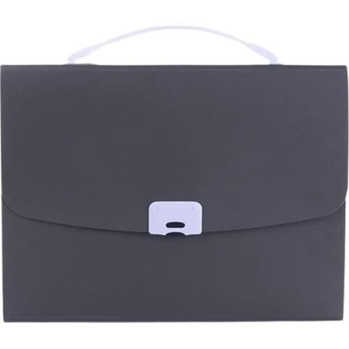 Portable Handheld A4 Business Document Organ Bag File Folder Storage Organizer Student Test Paper Holder Pack