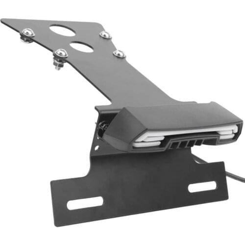 License Plate Frame Motorcycle License Plate Holder Bracket with LED Tail Light Fit for Yamaha XSR900 2014‑2020