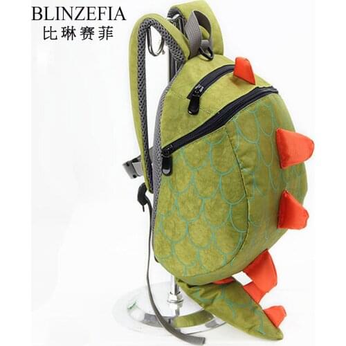 New 2020 Children Cute Korean Dragon Shape Polyster Backpack Schoolbag Free Shipping BZ5003
