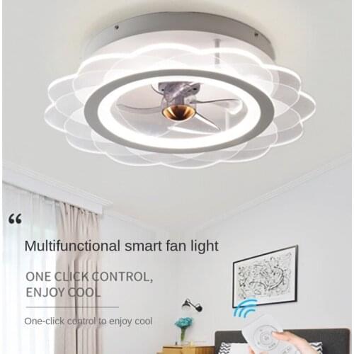 Modern Fashion Ceiling Fan with Light Led 220 Volt Remote Control with Smart Ventilation Electric Cooling Home Fixtures Bedroom