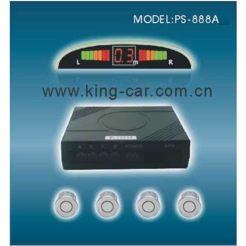 Special offer 12V ultrasonic waterproof backup sensor LCD display parking sensor