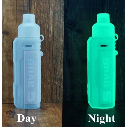 Texture case for VOOPOO Drag S pod mod vape kit silicone skin rubber sleeve wrap shield cover 2pcs