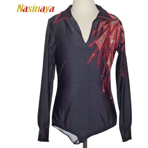 Nasinaya Boys Man Figure Skating Performance Clothing Customized Competition Ice Skating Leotard Kids Patinaje Gymnastics 10